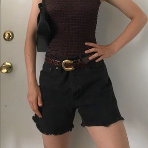 Madewell Black Shorts